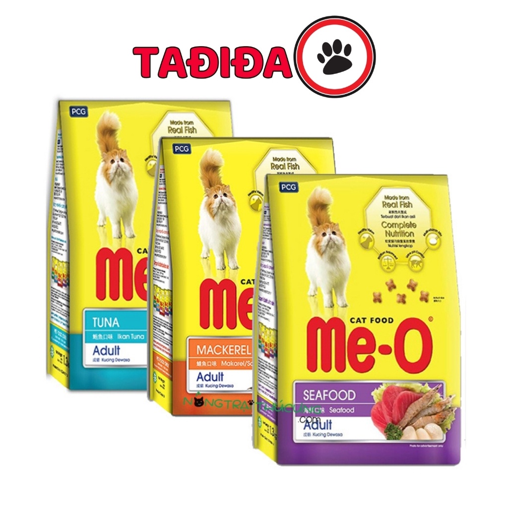 Thức ăn cho Mèo dạng hạt Me-O 350gr , Đồ ăn dinh dưỡng cho Mèo – Tadida Pet