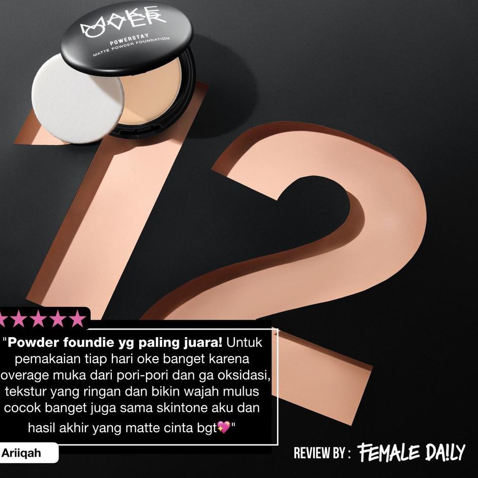 (Hàng Mới Về) Phấn Nền Make Over Powerstay 12 Gr Chất Lượng Cao | BigBuy360 - bigbuy360.vn