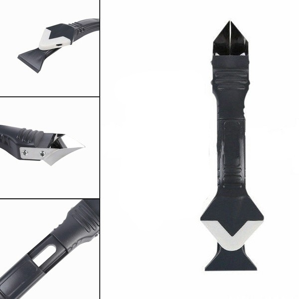 Bộ dụng cụ cạo keo bằng silicone 3 trong 1 tiện dụng