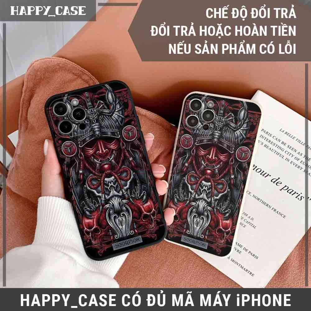 Ốp iPhone HD454 Hình Thiên Yết Bọ Cạp Cung Hoàng Đạo Scorpion Chống Sốc iPhone Happy Case