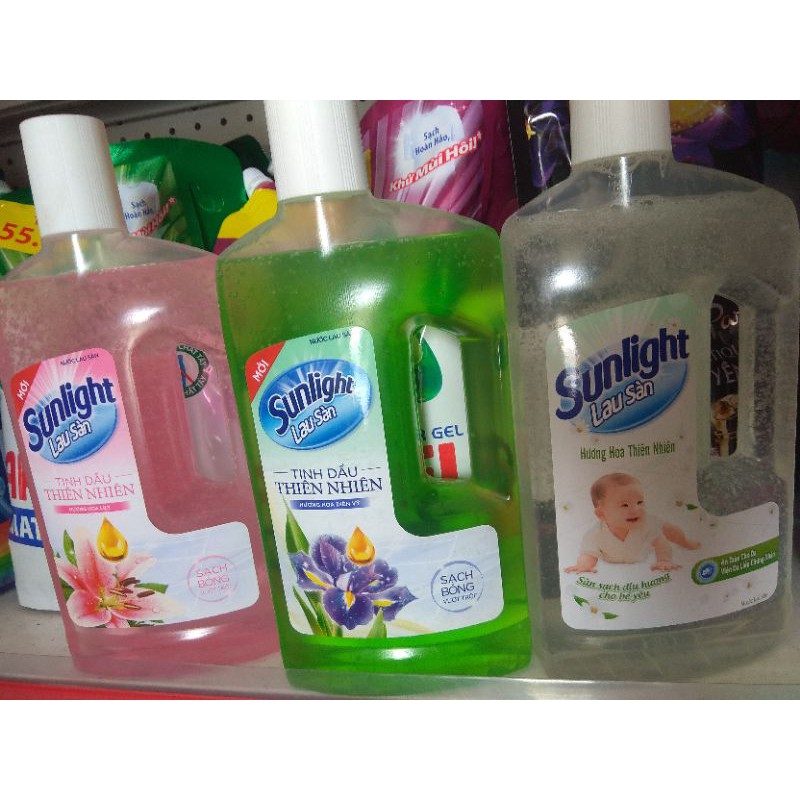 Nước lau sàn sunlight chai 1kg