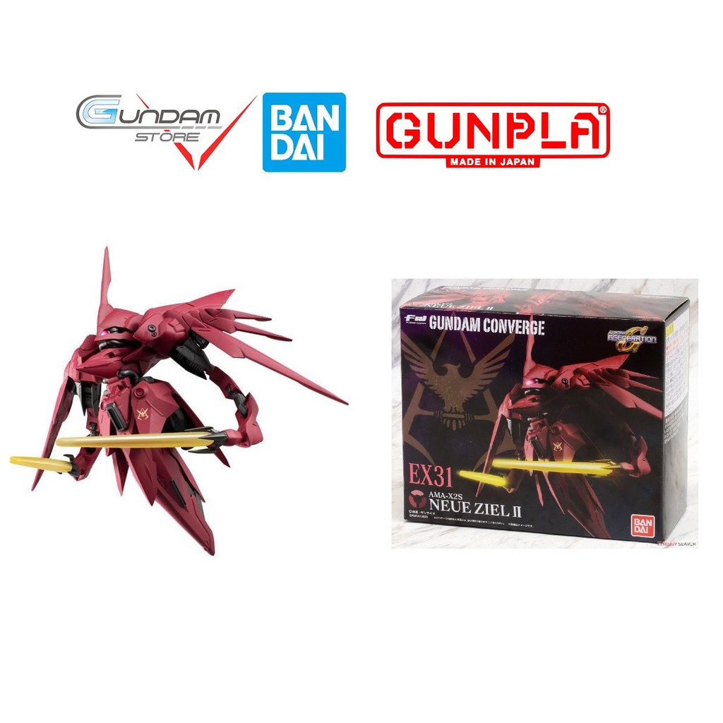 Mô Hình Lắp Ráp FW Gundam Converge EX31 Neue Ziel 2 Bandai Đồ Chơi Anime Nhật