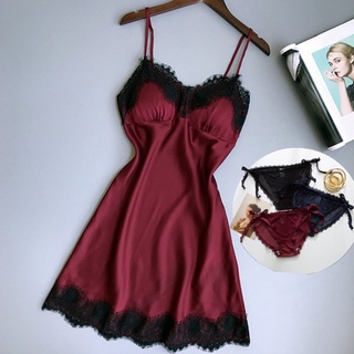 Đầm ngủ viền ren gợi cảm