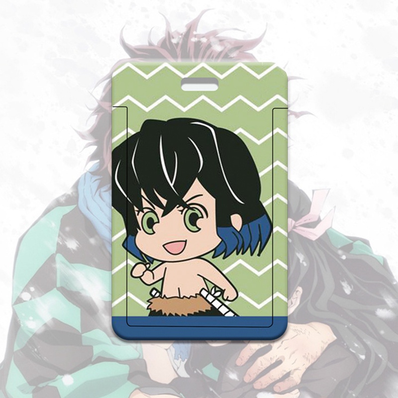 Ốp Điện Thoại Có Dây Đeo Cổ In Hình Anime Demon Slayer Cho Học Sinh