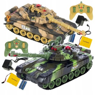 Đồ Chơi Xe Tăng Điều Khiển Từ Xa Bánh Xích Pin Sạc, Di Chuyển Vượt Mọi Địa Hình, Mô Phỏng Như Thật - MEOMEOSHOP2021
