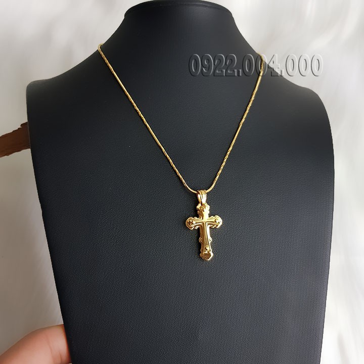 Dây chuyền thánh giá nhỏ, dây chuyền mặt thập tự MZ1652.