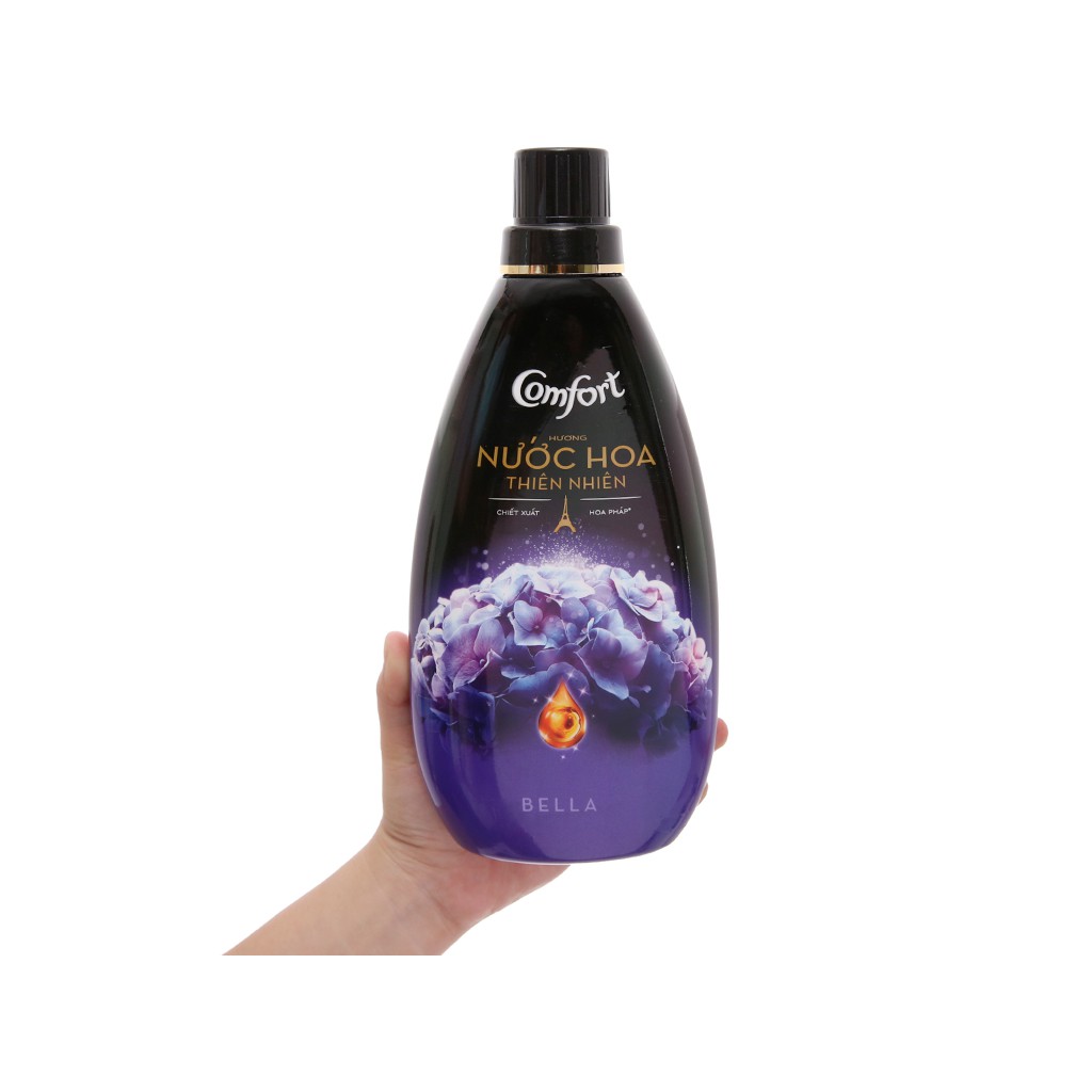Nước xả vải Comfort hương nước hoa (chai 800ml)