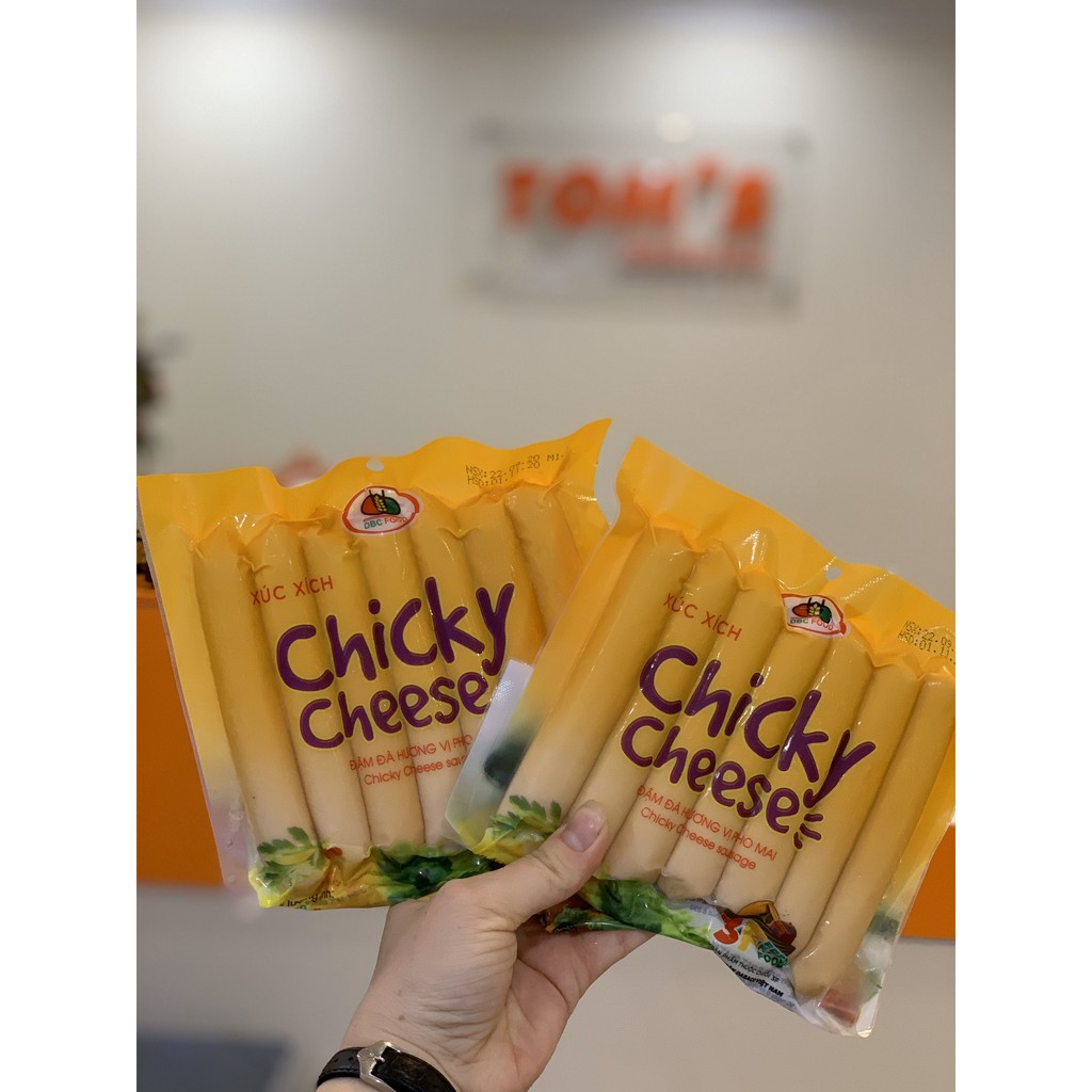 Xúc xích tươi phô mai Chicky Dabaco