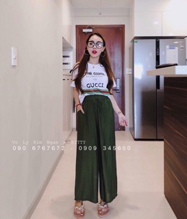 QUẦN ỐNG SỚ CHẤT ĐŨI MỀM MÁT