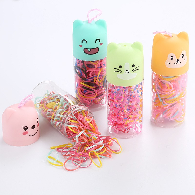 Hộp chun buộc tóc siêu dai cho bé hình thú siều kute❤FREESHIP❤phụ kiện tóc ( giao ngẫu nhiên )