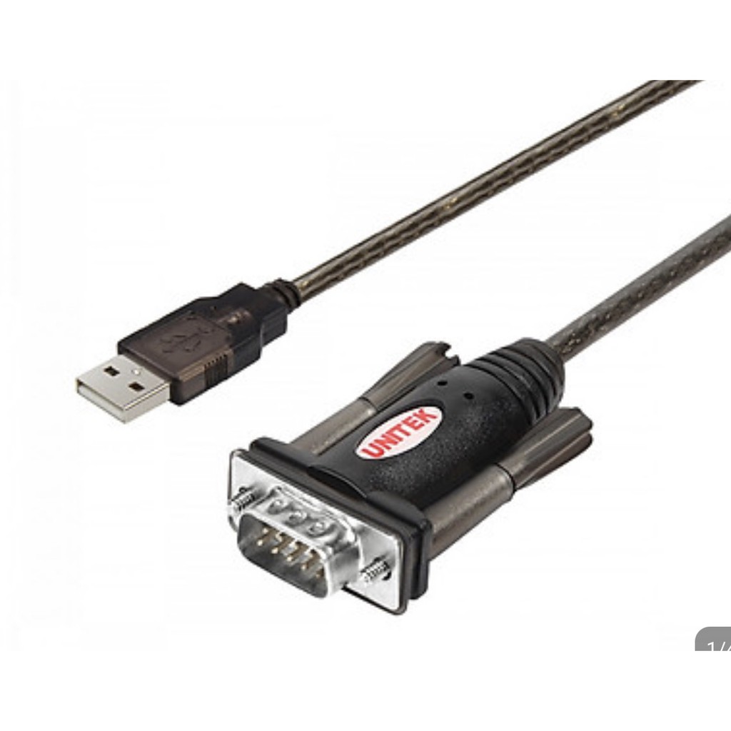 Cáp usb sang Com/RS232 chính hãng Unitek Y105