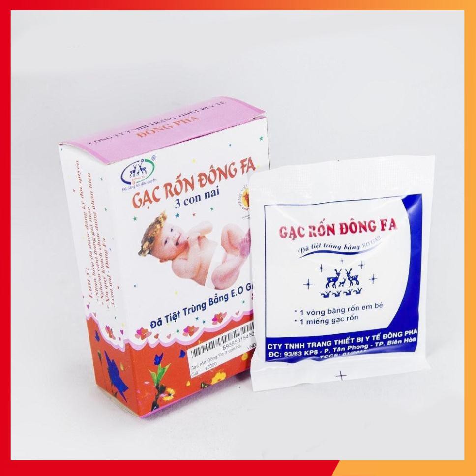 [ Chính Hãng ] Gạc Rơ Lưỡi Cho Bé - Đông Pha ( 10 hộp, 1 hộp 5 cái )