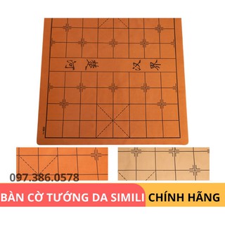 BÀN CỜ TƯỚNG DA SIMILI CHÍNH HÃNG