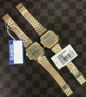 Đồng hồ Casio a168 vàng