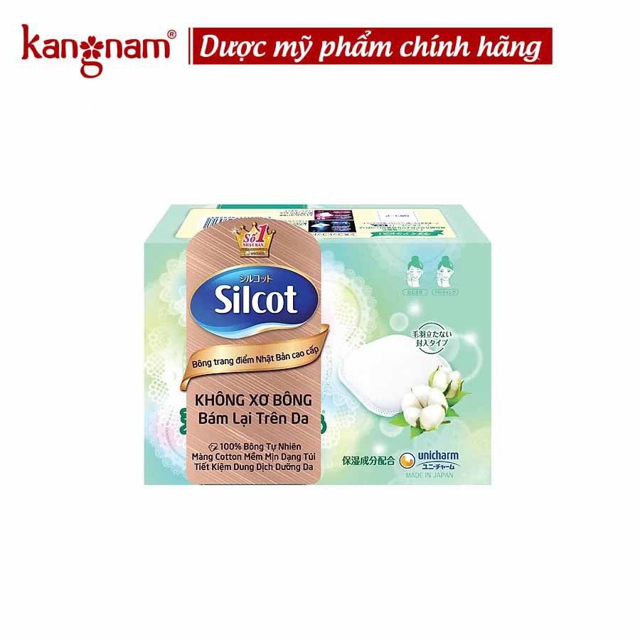 Bông Tẩy Trang Silcot Cao Cấp (Hộp 66 miếng)