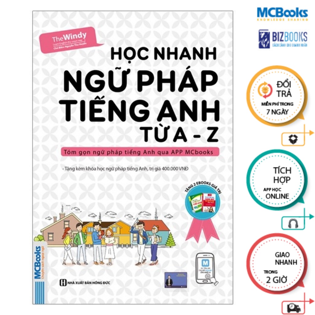Sách - Combo Học Nhanh Ngữ Pháp Tiếng Anh Từ A - Z + Giải Thích Ngữ Pháp Tiếng Anh  Mcbooks