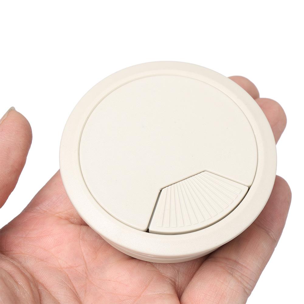 Vỏ Bọc Lỗ Cáp Tròn Trang Trí Nội Thất Văn Phòng / Bàn Làm Việc