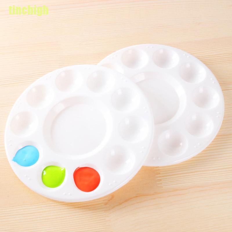 Khay Nhựa Trộn Màu Nước 10 Ngăn Tiện Lợi