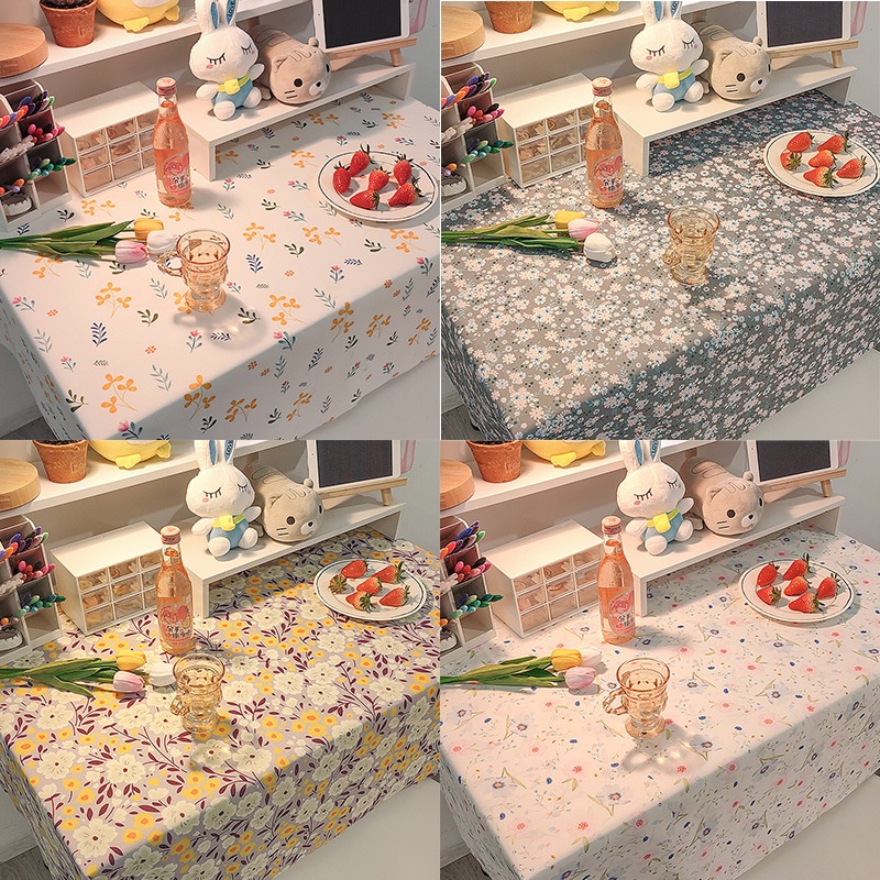 Khăn Trải Bàn Họa Tiết Kẻ Sọc Caro Dài 200cm Để Viết Trà Làm Việc Cho Học Sinh