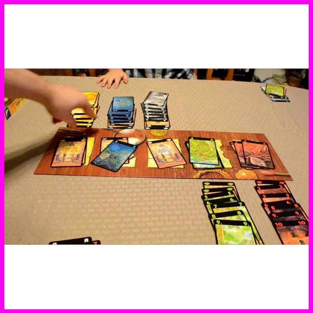 Boardgame Lost Cities - Đi sắm tỉnh thành Mất Tích