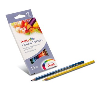 [Giá Tốt] Chì màu khô pentel 12 màu