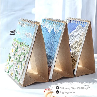 Lịch để bàn 2021 Mẫu dọc : 10.5cm x 14cm - Tiệm Ngựa Gỗ