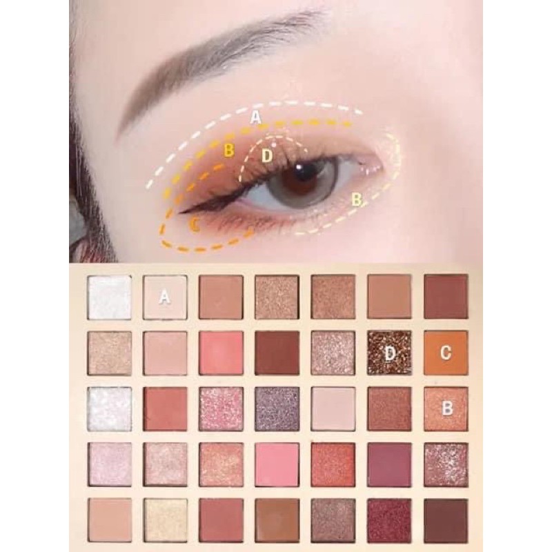 Bảng phấn mắt 35 màu hot hit có sẵn | BigBuy360 - bigbuy360.vn