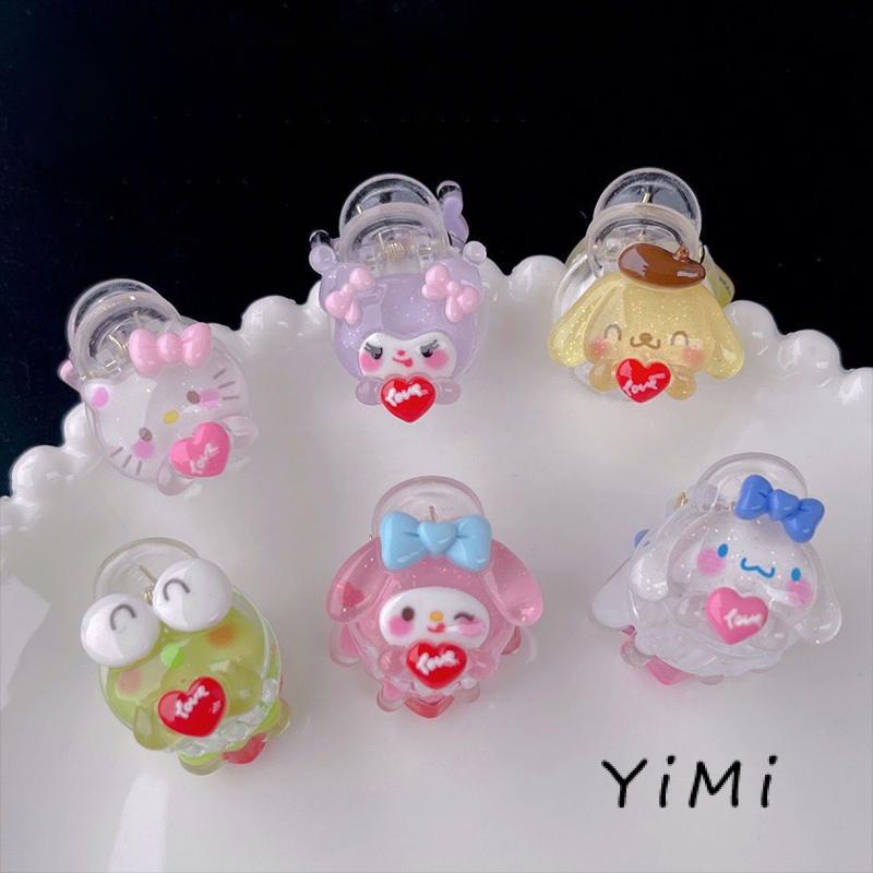 Kẹp Tóc Nhỏ Hình Cinnamoroll / Cún Hoạt Hình Dễ Thương Thời Trang Mùa Hè Cho Bé Gái