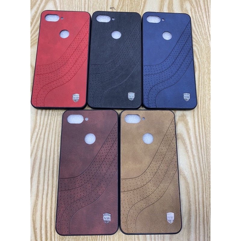 Ốp lưng xiaomi Mi 8 lite kiểu da