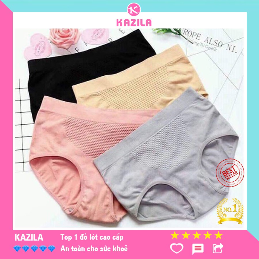 Quần lót nữ cotton cao cấp tổ ong freesize , quần lót nâng mông co giãn 4 chiều Kazila FH23 | BigBuy360 - bigbuy360.vn