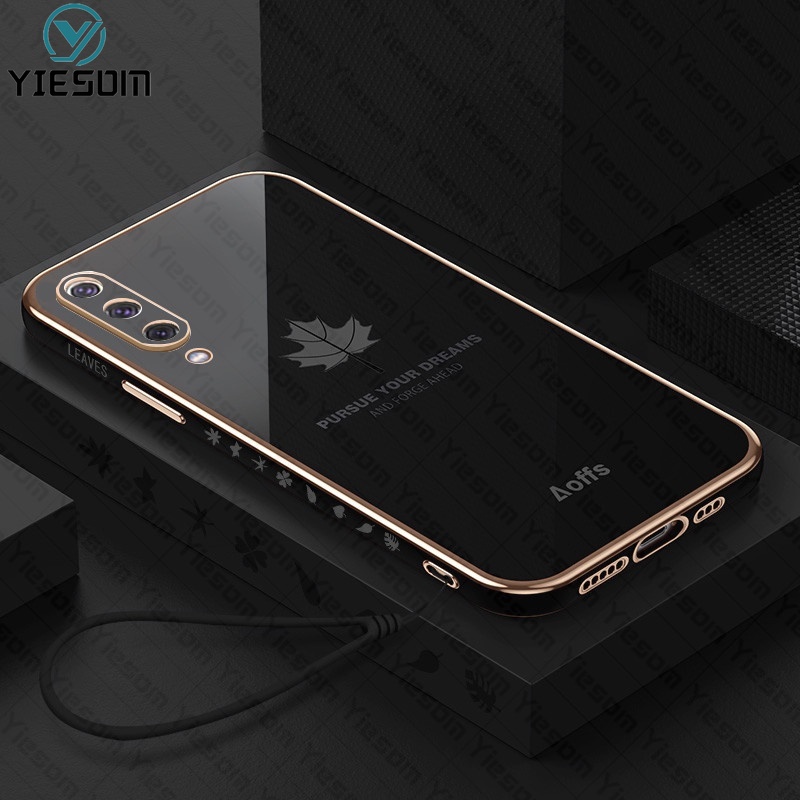 Ốp Điện Thoại Viền Vuông Chống Sốc Sang Trọng Cho Samsung Galaxy A21S A11 A10S A20S A10 A20 A30 A50 A50S A30S A70 A70S A7 2018 A750