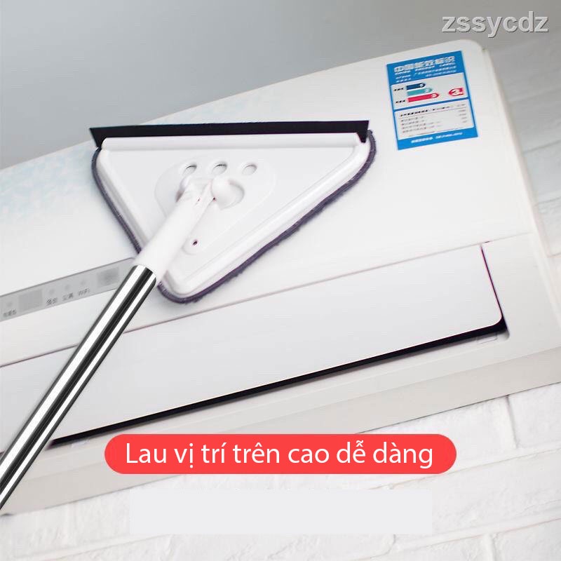 Ống nối thêm của chổi đa năng hình tam giác Kitimop-A3 ống inox chắc chắn, kích thước 40cm