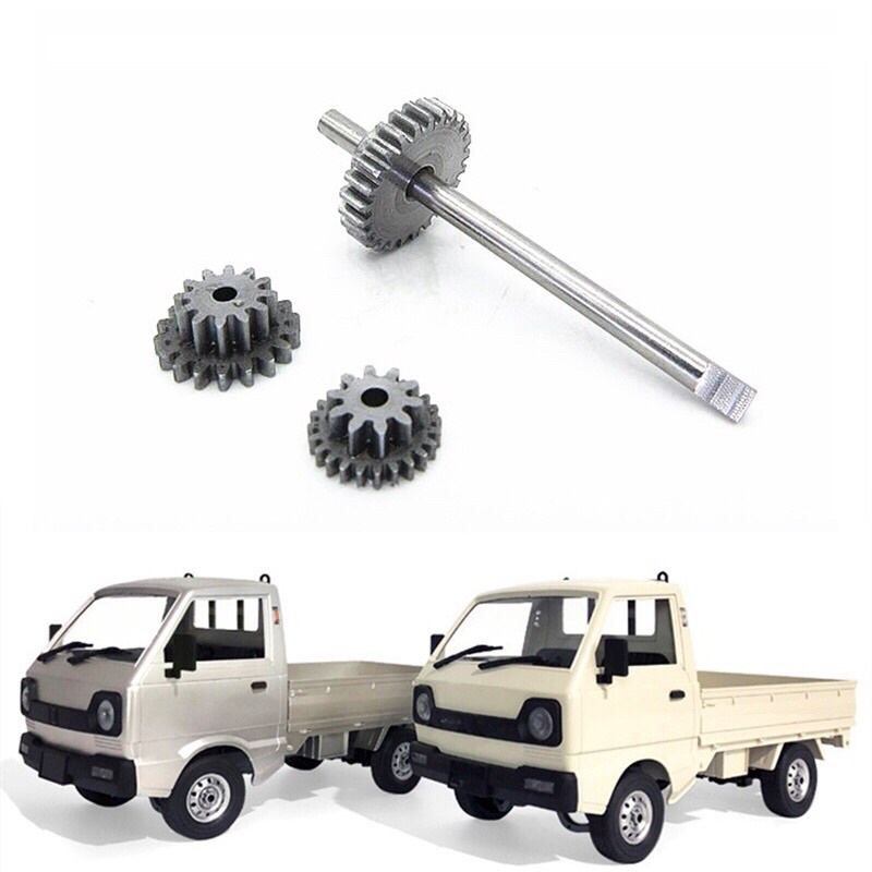 Bộ 3 bánh răng kim loại nâng cấp hộp số wpl D12