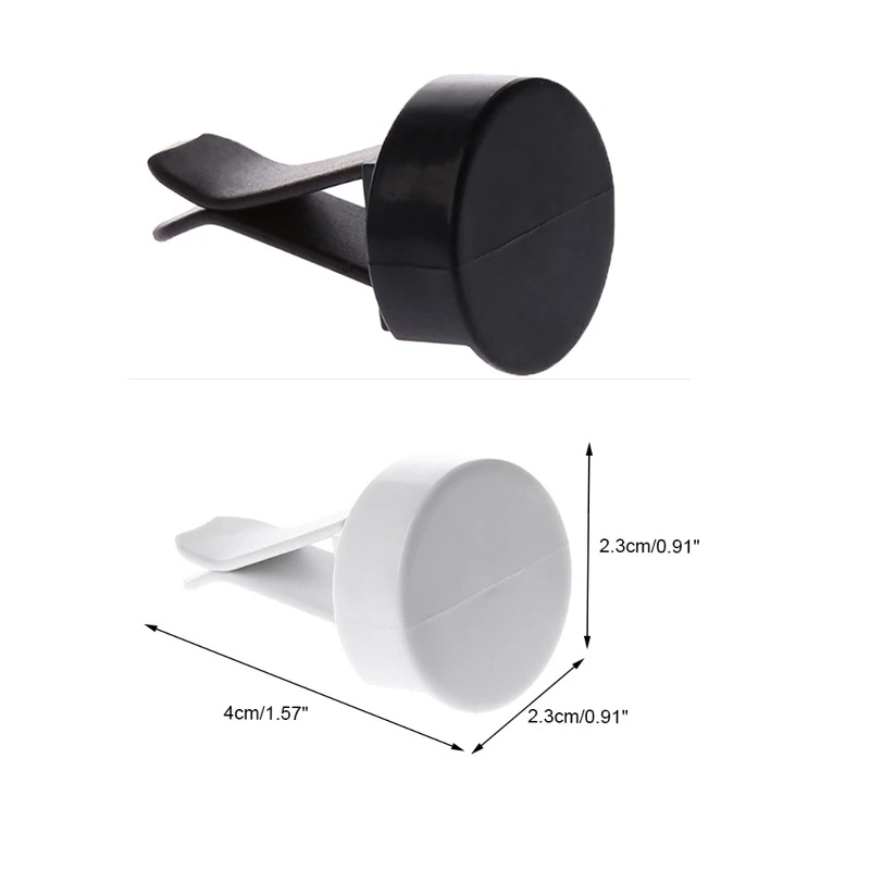Set 10 Hộp Đựng Nước Hoa Gắn Lỗ Thông Gió Xe Ô Tô Ốp
