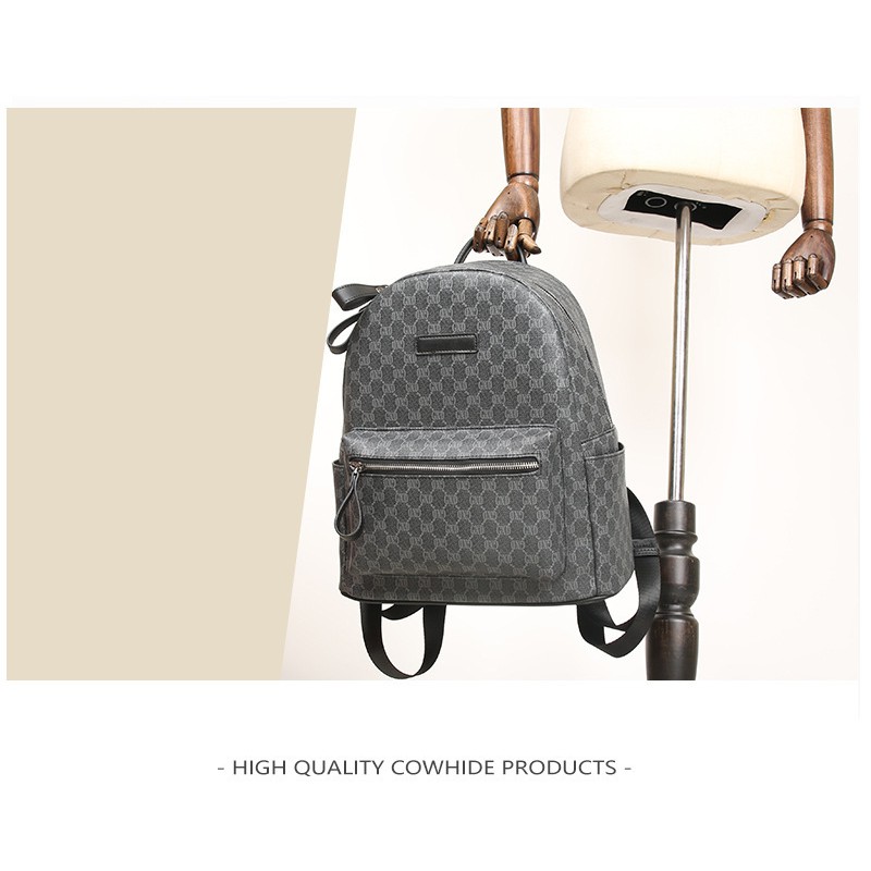 Balo Da Cao Cấp  Chất Da PU cao cấp, Form Y Hình, Lớp lót Polyester, Chống Thấm Nước