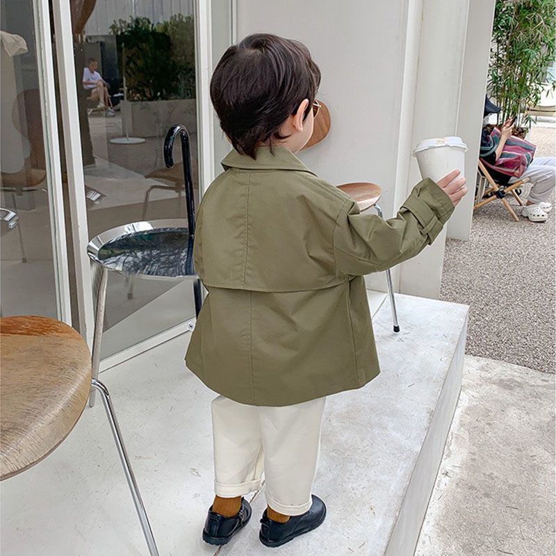 Áo khoác phong cách mùa xuân thu thanh lịch dành cho bé trai