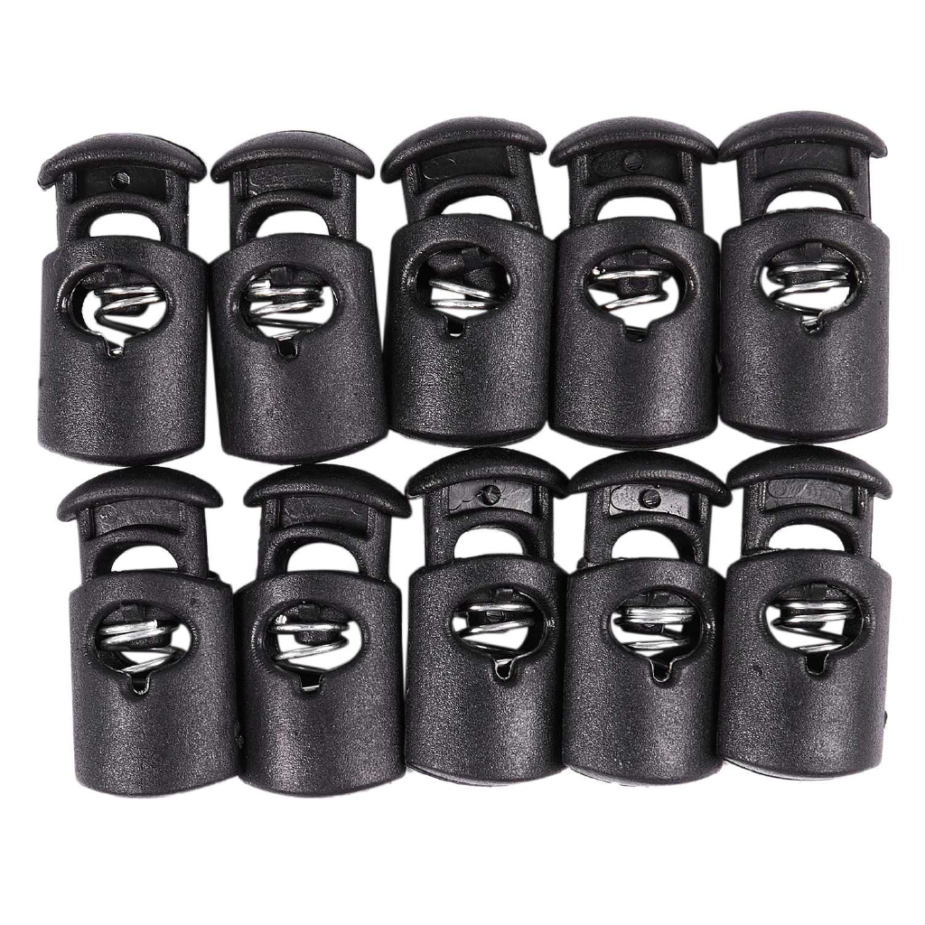 10 Nút chặn dây cáp thiết kế lỗ 8mm tiện dụng