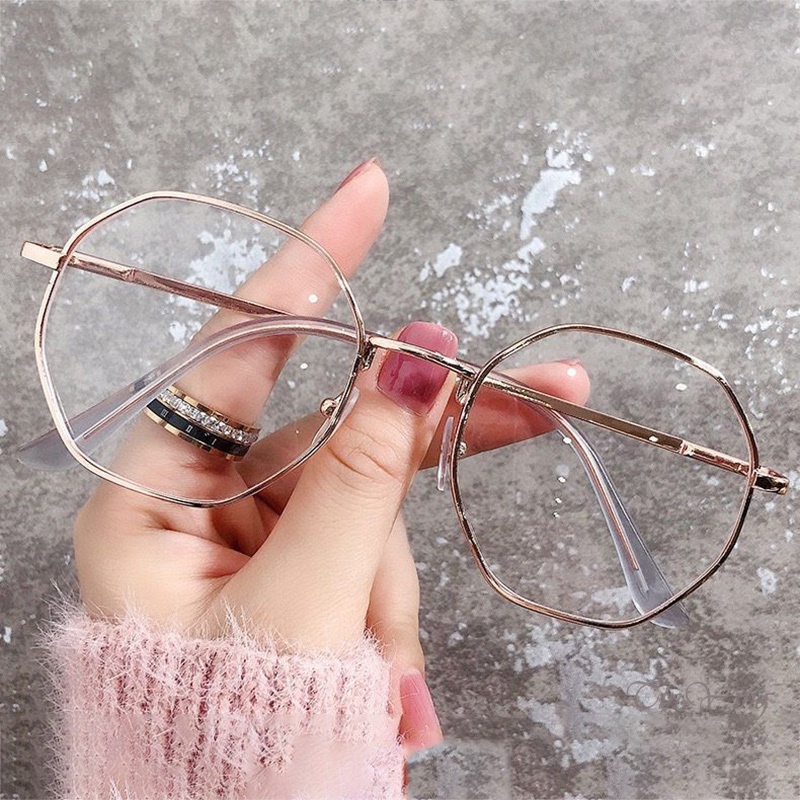 GETNOIVAS Mắt Kính Gọng Kim Loại Chống Ánh Sáng Xanh Thời Trang
