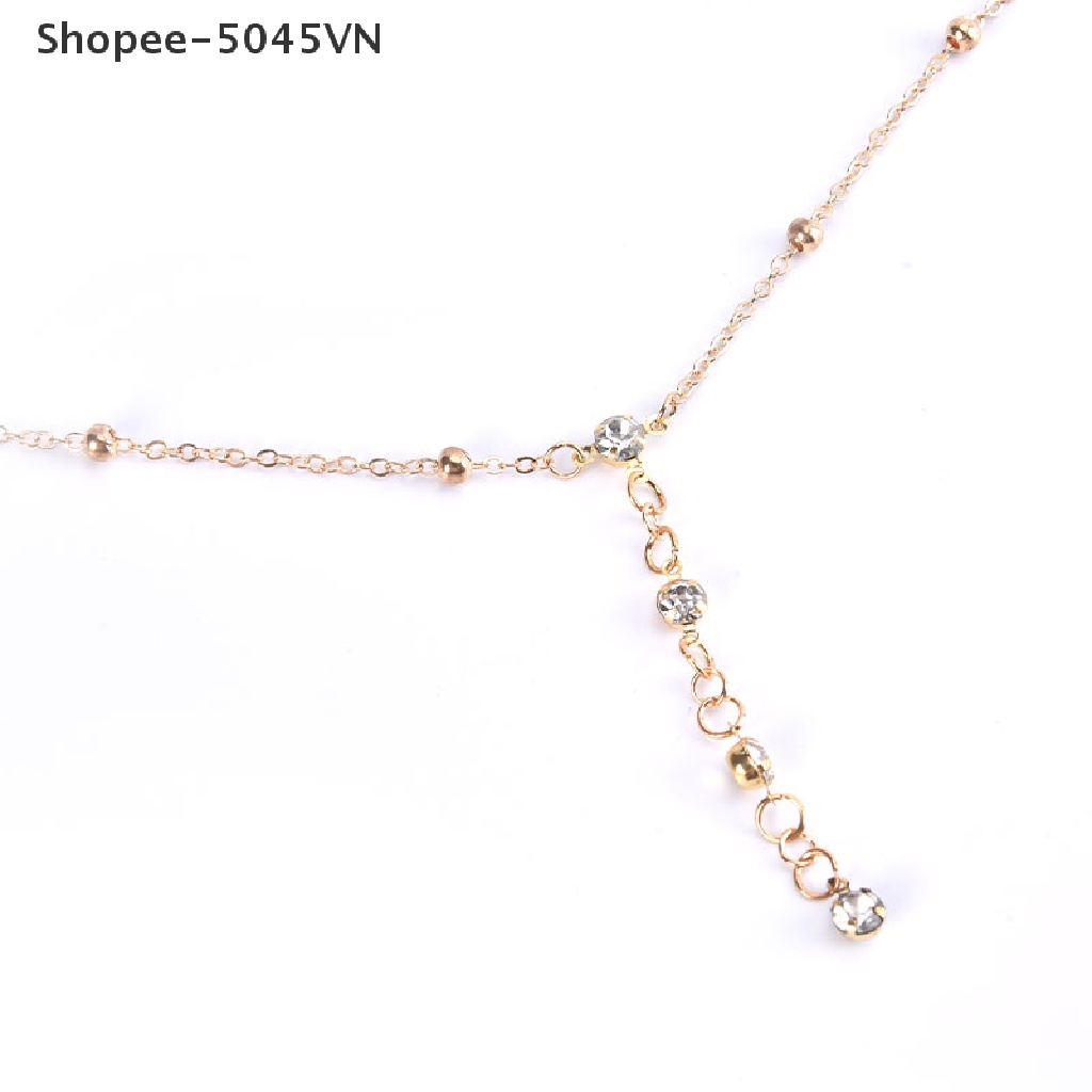 [rain] Bikini Mắt Xích Kim Loại Rỗng Phong Cách Gợi Cảm Cho Nữ