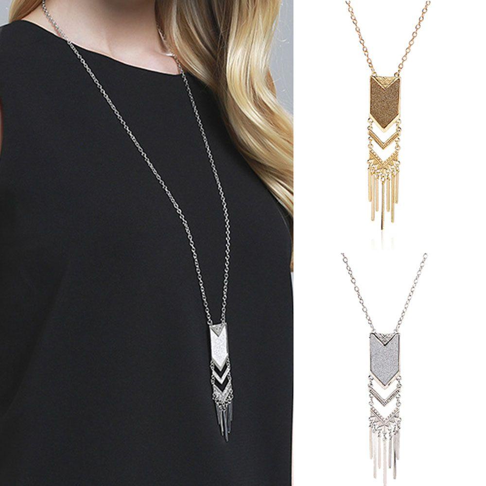 ANEMONE 1 Vòng cổ Hợp Kim Kẽm Mặt Đá Bóng Cổ Điển Cho Nữ