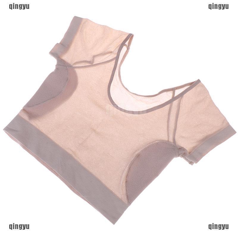 Áo có miếng đệm thấm hút cho vùng da dưới cánh tay chống mồ hôi co giãn năng động cho nữ