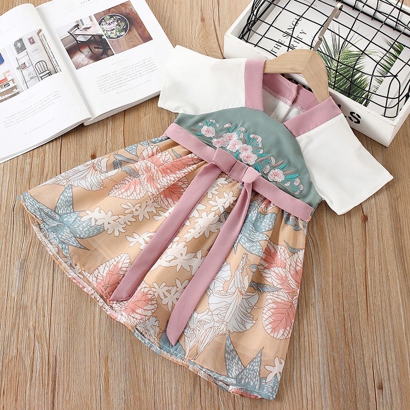 Váy hán phục cực xinh cho bé gái