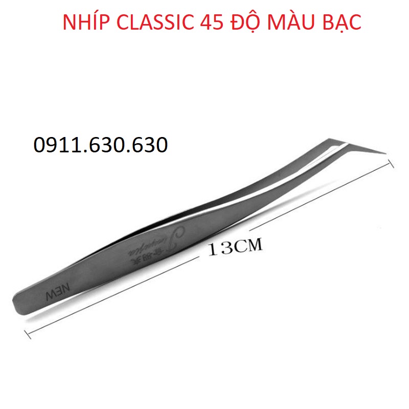 Cặp Nhíp Tách Heo + cong bao da bạc _keo nối mi_dụng cụ nối mi_ Be Lash