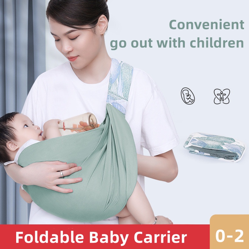 Đai địu trẻ em 0-24 tháng tuổi phối lưới có thể gấp lại