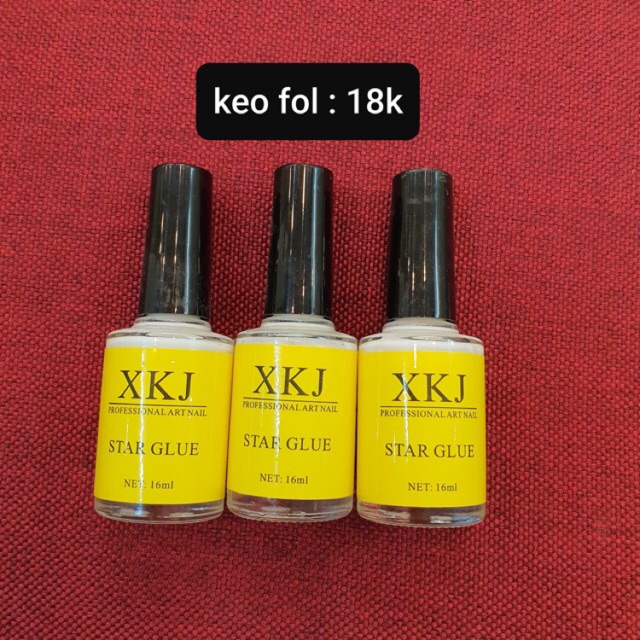 Keo foil dập foil trang trí móng