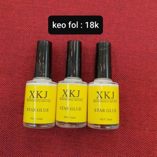 Keo foil dập foil trang trí móng