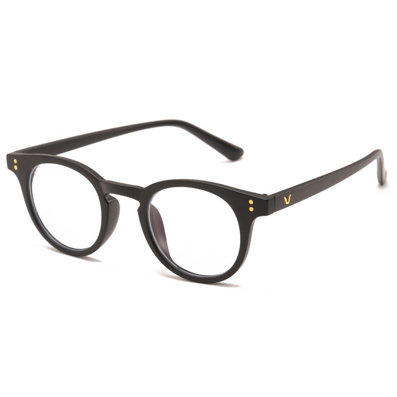 Mắt kính gọng tròn chống tia bức xạ thời trang cho nam và nữ