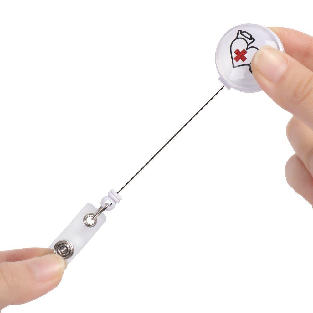 PISTA 1 Cái Giá Đỡ Huy Hiệu Chất Lượng Cao Có Thể Thu Vào Chống Thất Lạc