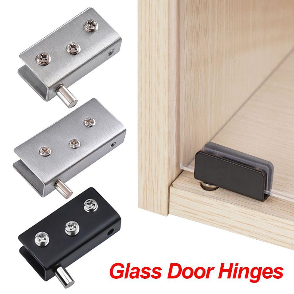 SUYO Bản Lề Cửa Kính Không Đục Lỗ Kèm Kẹp Xoay Tiện Dụng