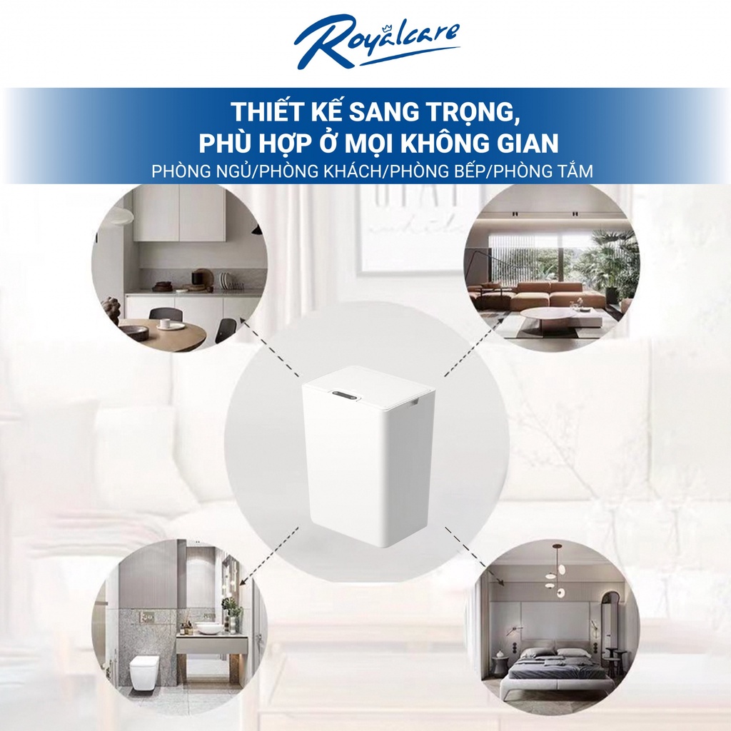 Thùng rác cảm ứng thông minh CAYABE Royalcare